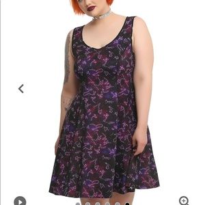 Galaxy Print Reversible Fit & Flare